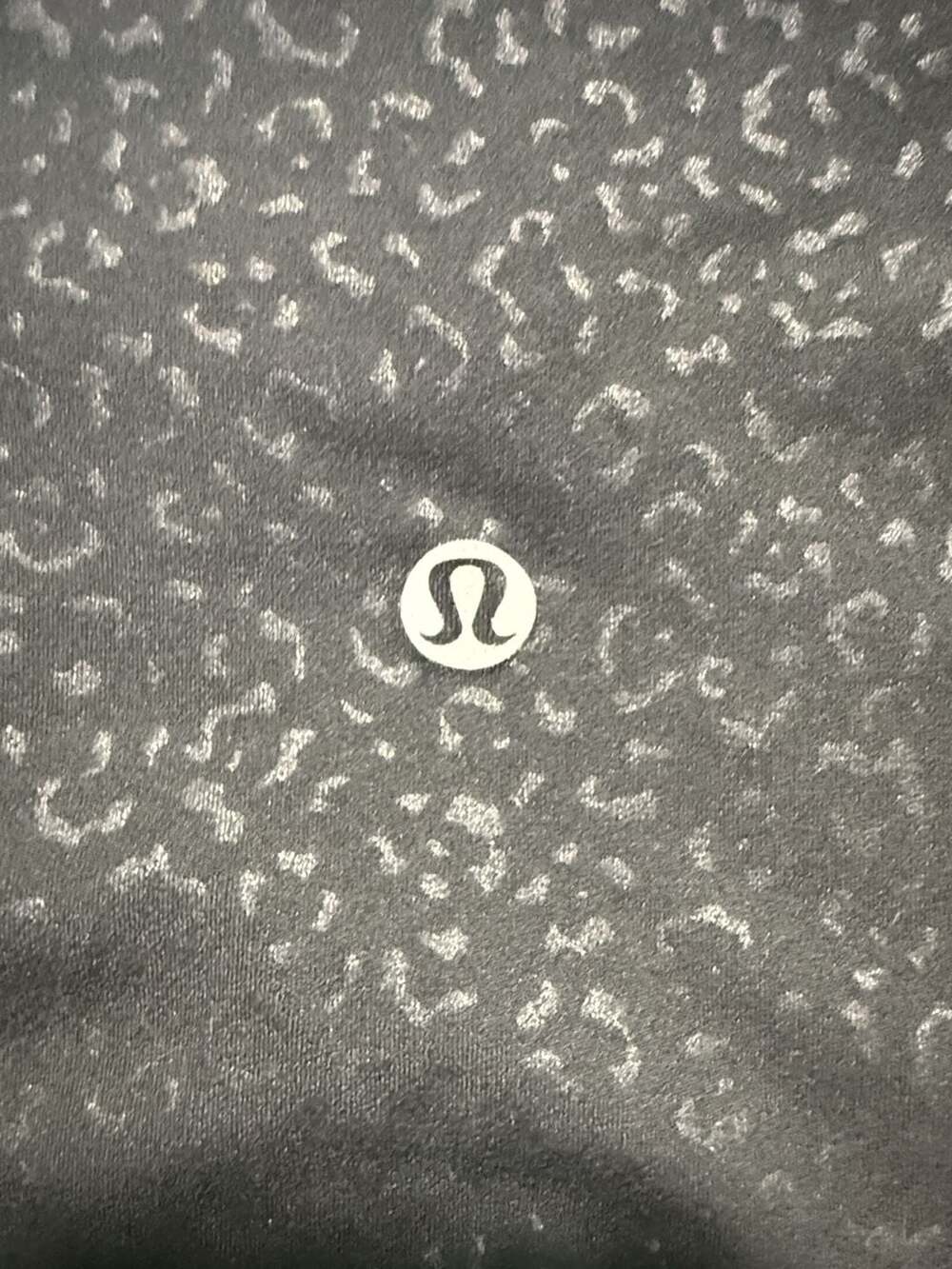 Women’s size 0 Lululemon Align High-Rise Leggings Black Leopard Embossed